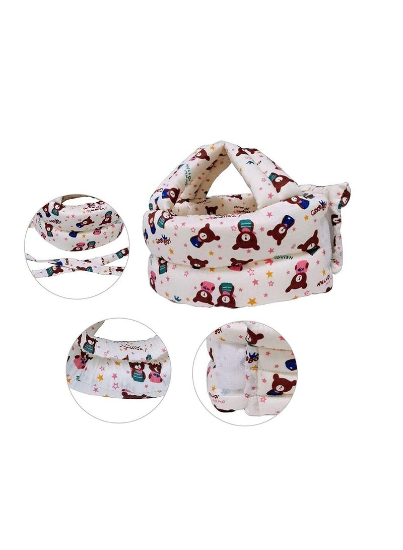 MIXDE Baby Head Protector Helmet Breathable Safety Head Guard Cushion with Adjustable Straps Protection Cap Harnesses Hat for Infant Toddlers Learn to Walk and Kid - Image 3