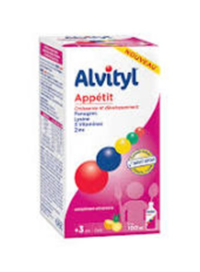 Urgo ALVITYL APPETITE SYRUP 100 ML