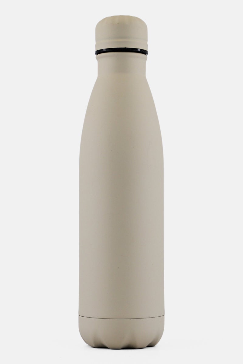 Muy Mucho Double Wall Steel Bottle 500ml, Grey - Image 1