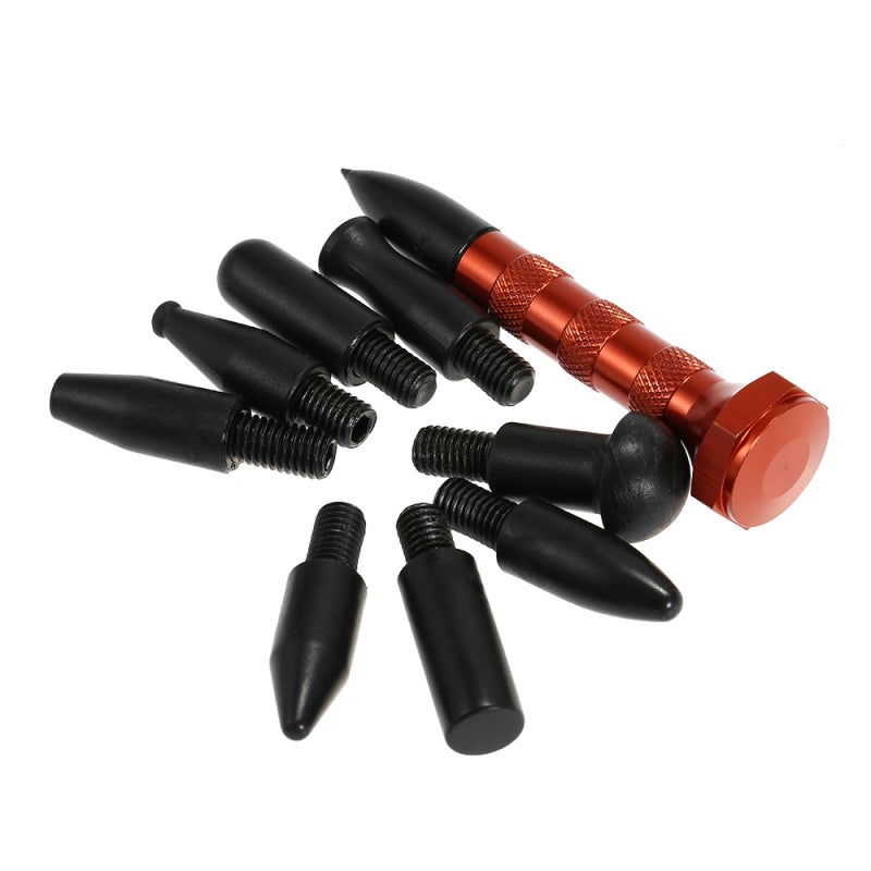 Paintless Dent Repair Tool Dent Removal Repair Hammer Tap Down Pen 9Pcs Head - Image 3