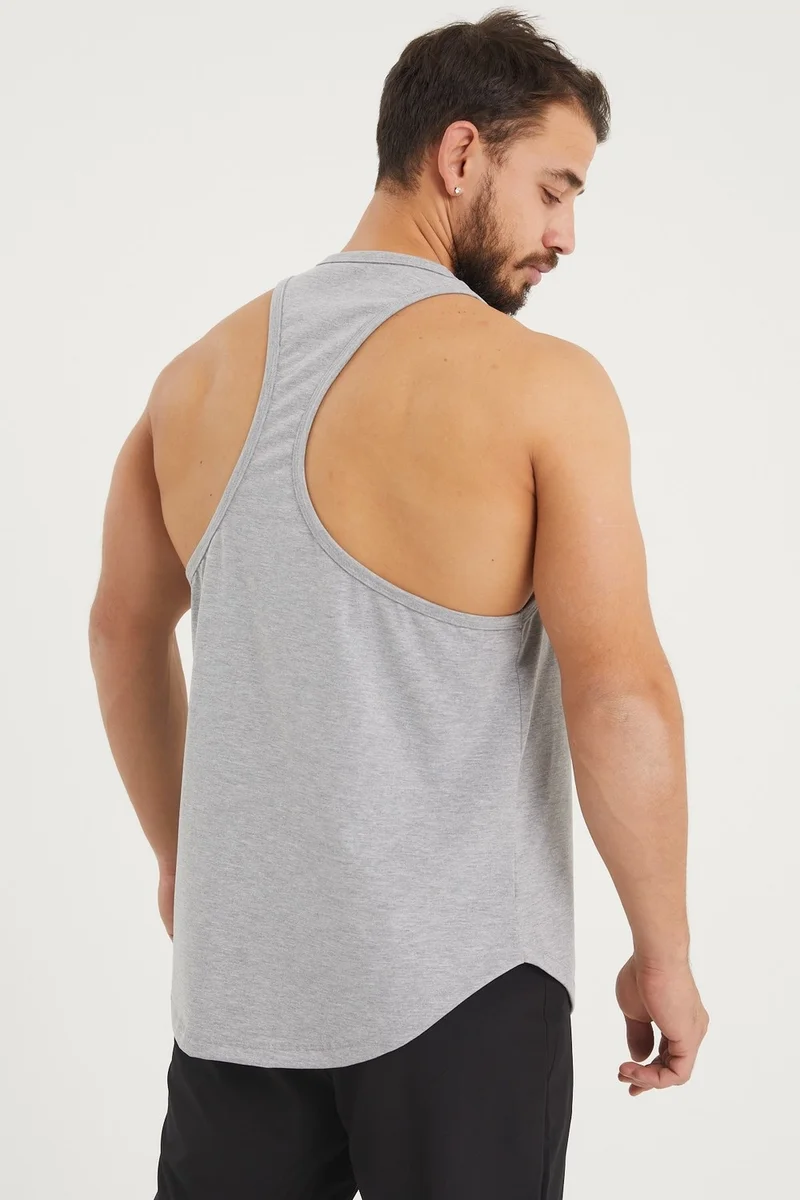 Gymwolves Men's Sports Tank | Stringer | Workout Tanktop | Wolf Series