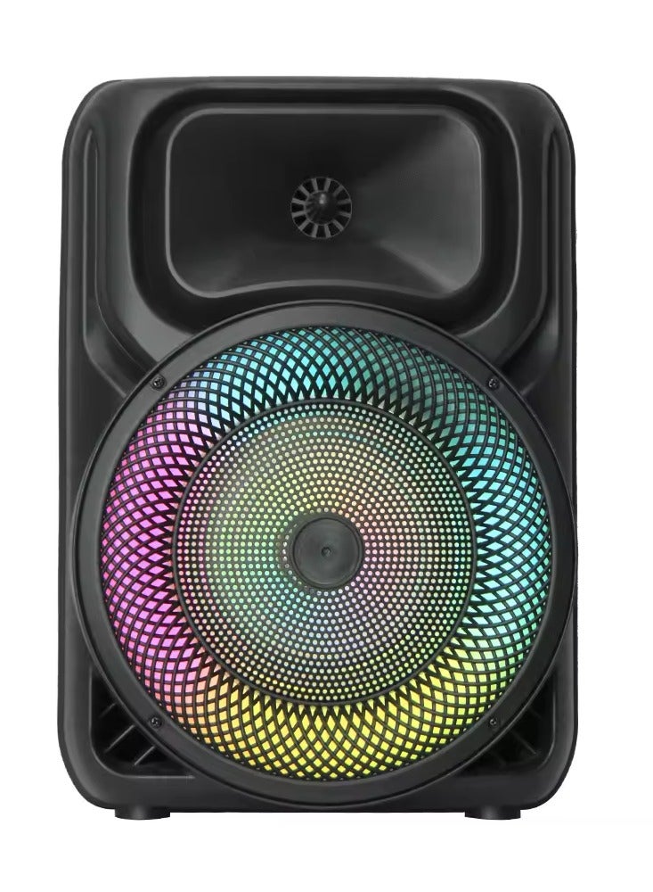 قريت نايس مكبر صوت لاسلكي يعمل بتقنية البلوتوث يحتوي على راديو FM , مدخل ذاكرة TF ,مدخل USB , مدخل ميكروفون بطارية قابلة للشحن - Image 3