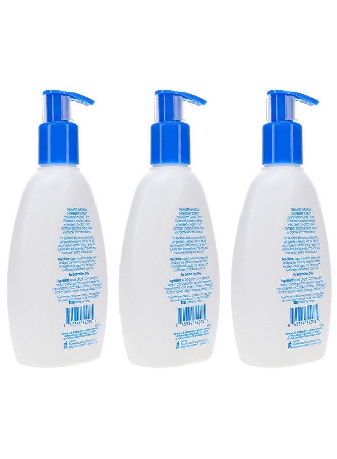 Vanicream Gentle Facial Cleanser for Sensitive Skin, 8 Oz (Pack of 3), Unscented, 24 Fl Oz - Image 3
