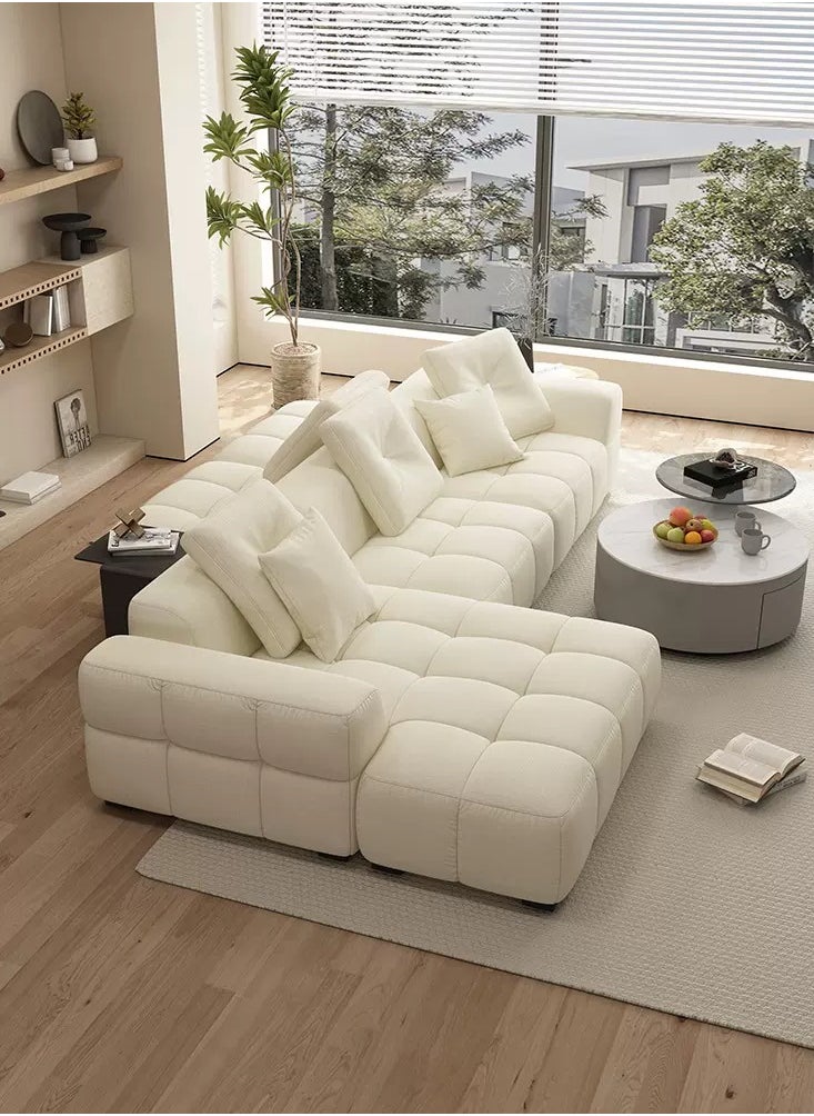 Ripple FURNITURE Exclusive Bonita Home Decoration Lamb Fleece Sofa Set With Free Installation (Three-Seat 270Cm)  - Image 4