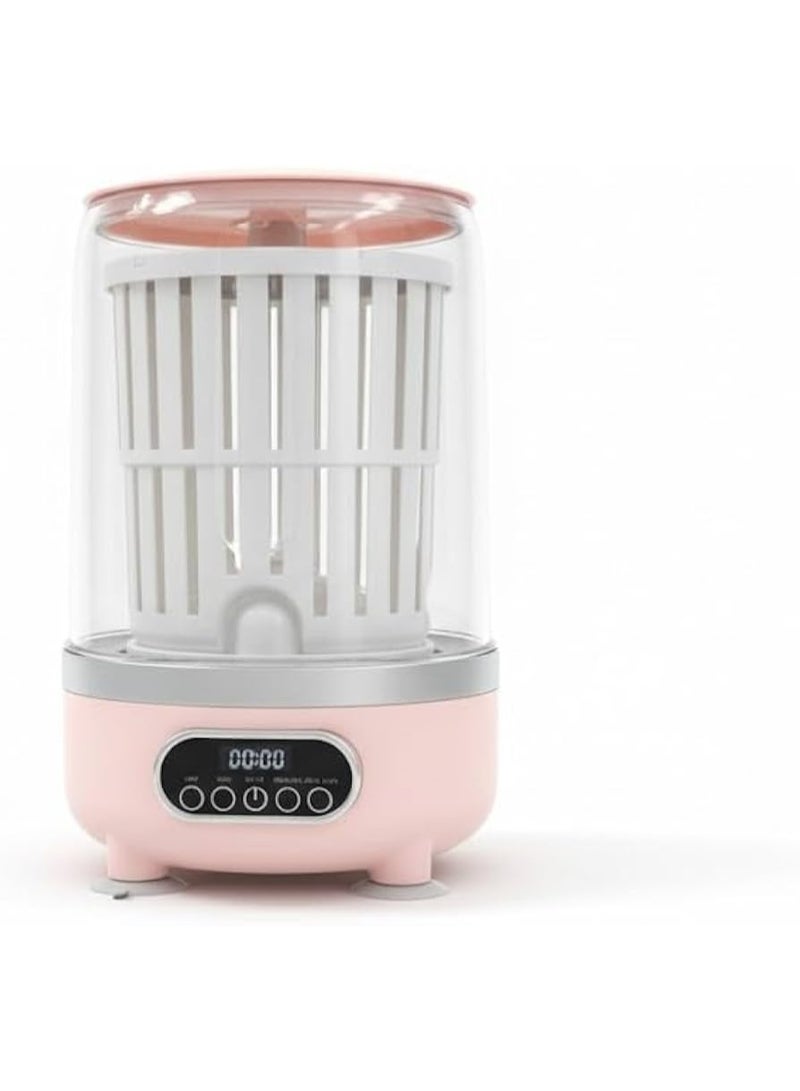 غسالة صغيرة محمولة 3 في 1 3 لتر مع شاشة ونابض غسيل ياكي اليد وتصريف سفلي مخفي لملابس الأطفال والملابس الداخلية والجوارب – أجهزة متعددة – حجم كومباكت 170×168×260 مم - Image 5