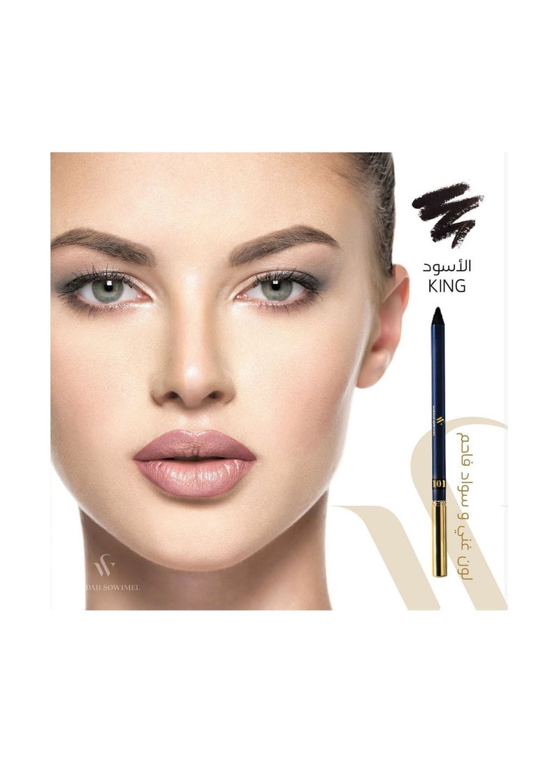 وردة صويمل قلم تحديد العين من وردة صويمل - الملك - 101 - Image 4