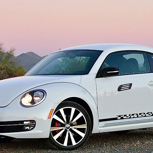 YOURKARTS.COM Car Decorative Air Flow Duct Racing Side Scoop Vent Air Flow Sticker Universal for All Cars (Carbon Finish) - Image 3
