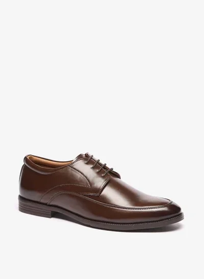 ال بي ال من شو اكسبرس Men Solid Lace-Up Derby Shoes