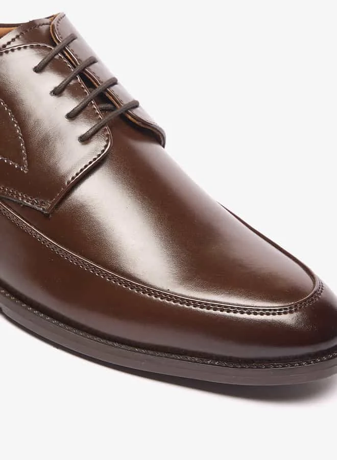 LBL by Shoexpress Men Solid Lace-Up Derby Shoes