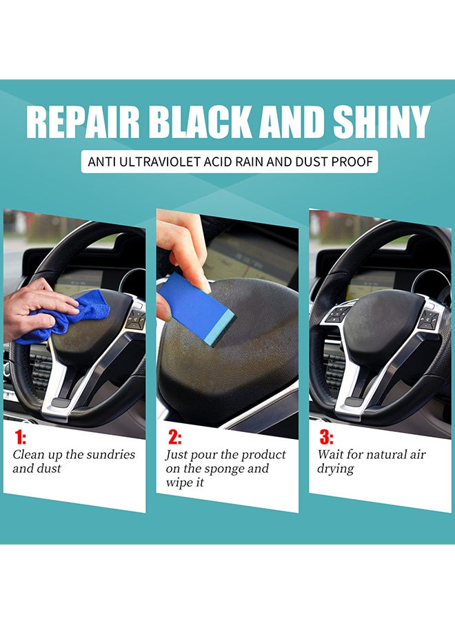 OUHOE - Plastic Refreshing, Nano Plastic Refreshing Coating, Plastic Revitalizing Coating Agent, Plastic Parts Refurbish Agent For Car, Car Restorer Cream Quick Restorer, 50ML - Image 1