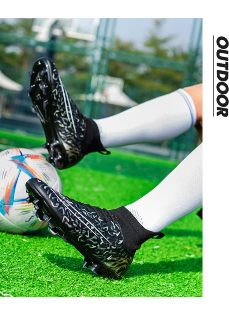 Generic - Mens soccer shoes for outdoor indoor professional youth boys soccer shoes unisex soccer shoes. - Image 1