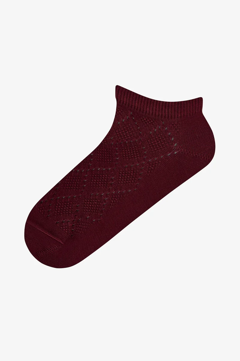 Penti PENTI Diamond Jacquard Cotton Pair Ankle Socks