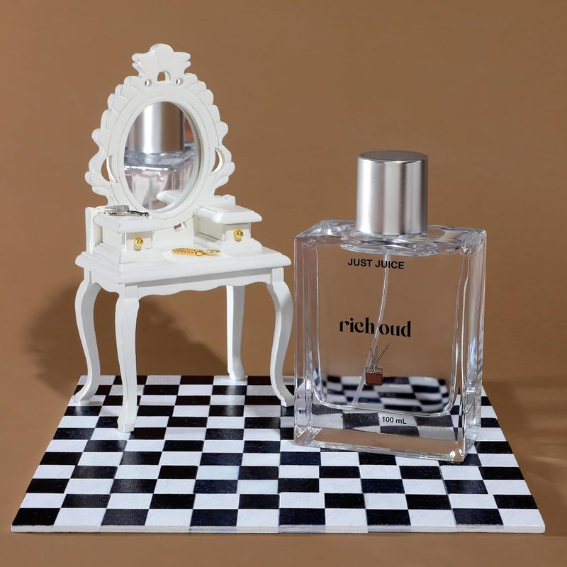 جاست جوس عطر جست جوس ريتش عود - عطر عود للجنسين مع البرغموت والزعفران والعنبر - 3.4 أونصة - Image 5