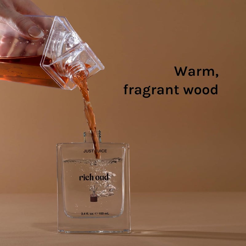جاست جوس عطر جست جوس ريتش عود - عطر عود للجنسين مع البرغموت والزعفران والعنبر - 3.4 أونصة - Image 4