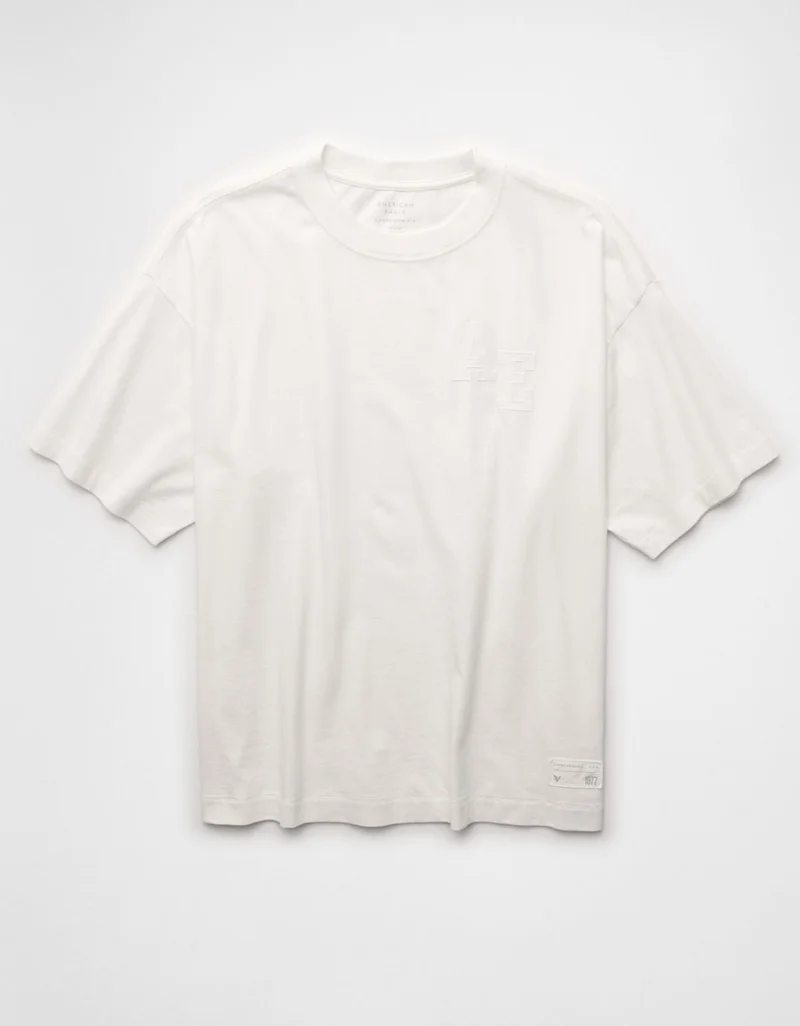American Eagle  AE Relaxed Logo Graphic T-Shirt  | Best Price UAE