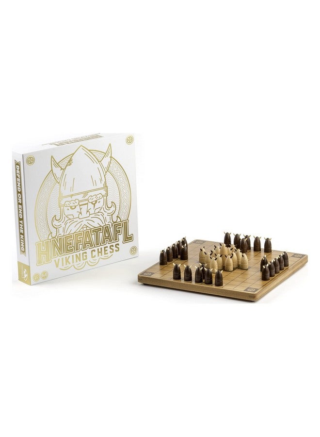 marbles Hnefatafl, Two Player Strategy Game with Wooden Game Board, for Kids and Adults - Image 2