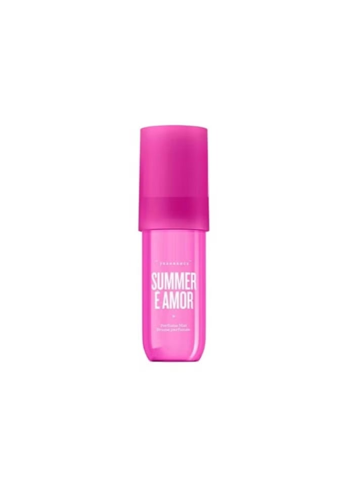 Sol De Janeiro Brazilian Crush Cheirosa Summer É Amor Hair & Body Perfume Mist 90ml | Long-Lasting Fragrance for Hair & Skin