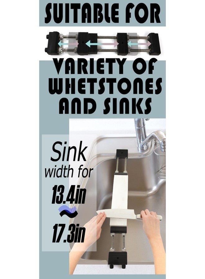 Someie Shapton Medium Whetstone #1000 Orange K0702 & Someie Whetstone Holder Set - Image 5