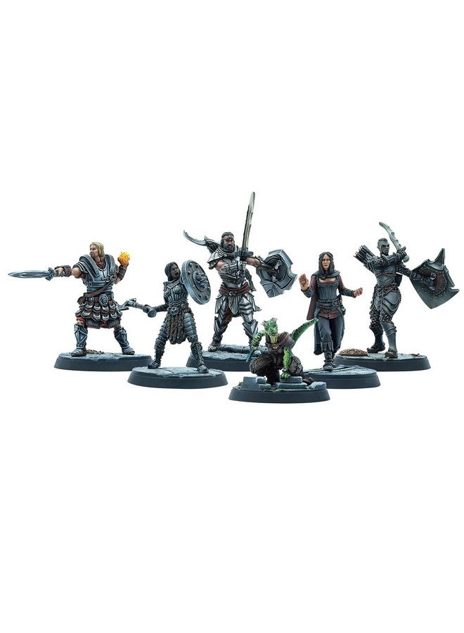 Modiphius Entertainment The Elder Scrolls: Call to Arms - Adventurer Fortune Hunters - 6 Unpainted Resin Figures (MUH0330304) - Image 2