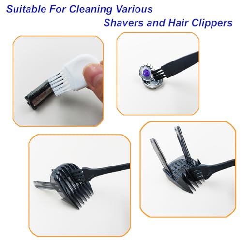 LEZHISNUG Electric Shaver Cleaning Brushes Razor Cleaner Set-10 Pcs, Replacement Shaver Razor Cleaning Brushes, Cleaning Brush for Remington, Philips, Wahl, Braun, Remin, Panasonic - Image 2