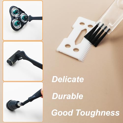 LEZHISNUG Electric Shaver Cleaning Brushes Razor Cleaner Set-10 Pcs, Replacement Shaver Razor Cleaning Brushes, Cleaning Brush for Remington, Philips, Wahl, Braun, Remin, Panasonic - Image 4