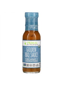 Primal Kitchen Golden BBQ Sauce Organic and Unsweetened-8.5 oz