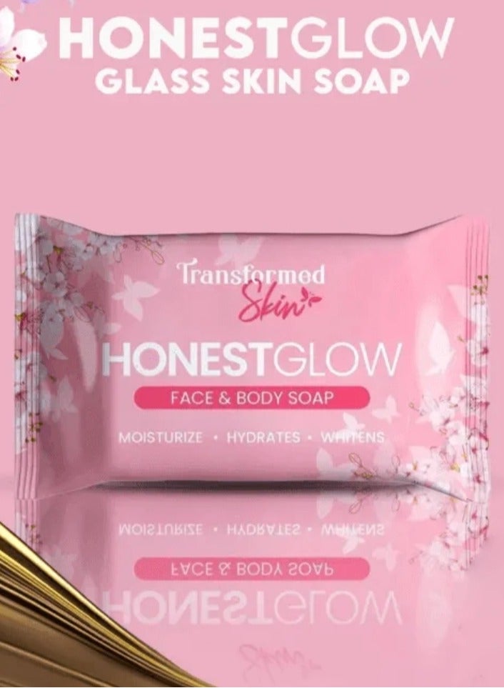 الجلد المتحول صابون إونست جلو الوجه والجسم - Image 2