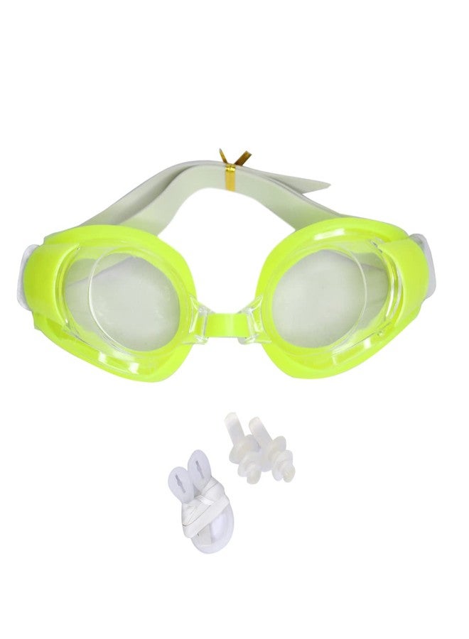 FULLY Swimming Goggles with Ear Plugs and Nose Clips for Kids and Adults (Pack of 1) - Image 5