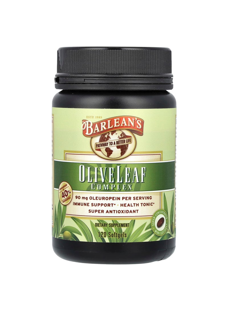 Olive Leaf Complex, 120 Softgels