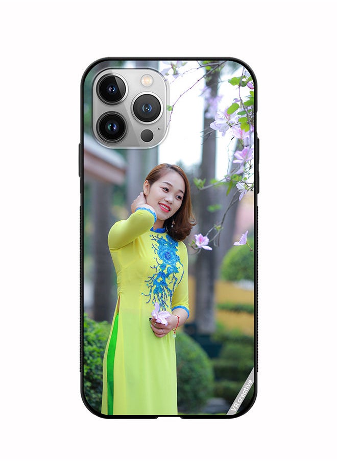 VR CREATIVE Protective Case Cover For Apple iPhone 11 Pro Max Nepal Traditional Girl Design Multicolour  - Image 1