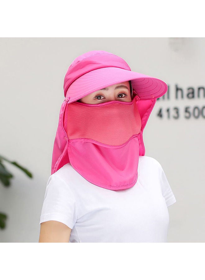 نيبمينينت قبعة الشمس لتغطية الوجه والرقبة قابلة للفصل 25x13x5سم - Image 5