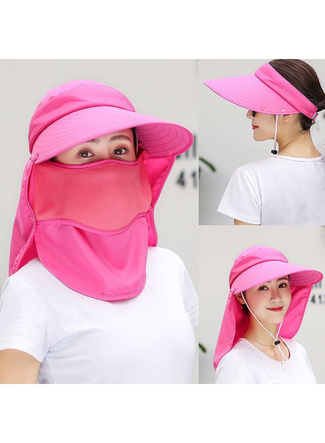 نيبمينينت قبعة الشمس لتغطية الوجه والرقبة قابلة للفصل 25x13x5سم - Image 2