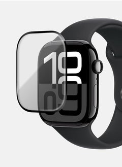 اسكرين حماية بحواف سوداء لشاشة ابل ووتش الاصدار العاشر بمقاس 46 مم Apple Watch 46mm Series 10