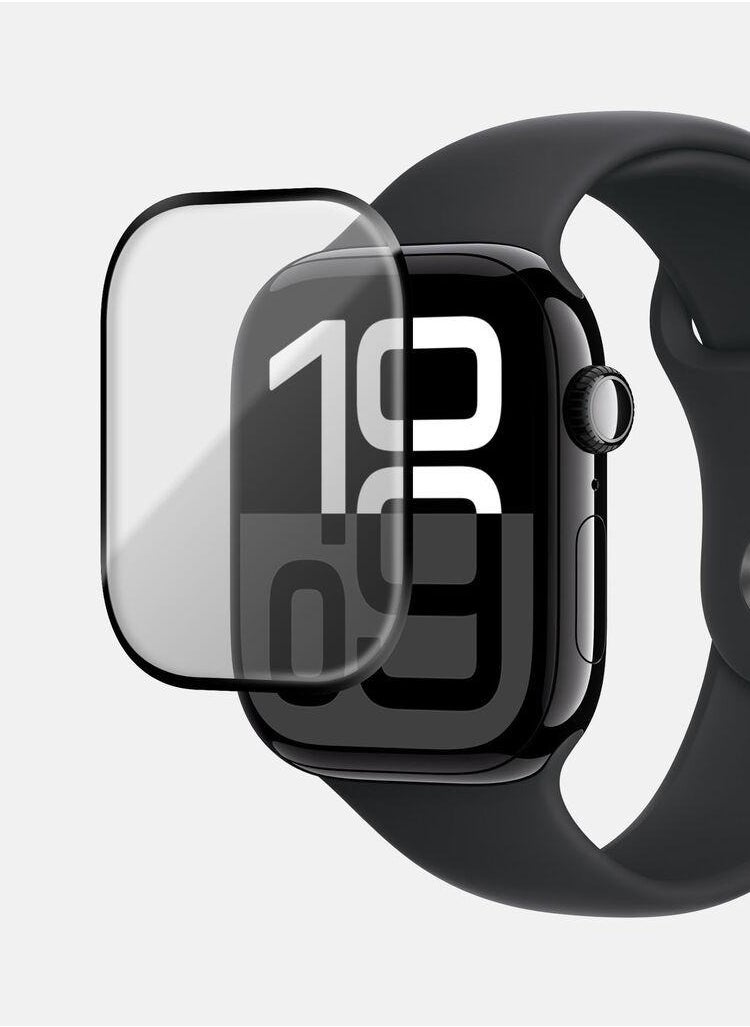 ماركة غير محددة - اسكرين حماية بحواف سوداء لشاشة ابل ووتش الاصدار العاشر بمقاس 46 مم Apple Watch 46mm Series 10 - Image 1