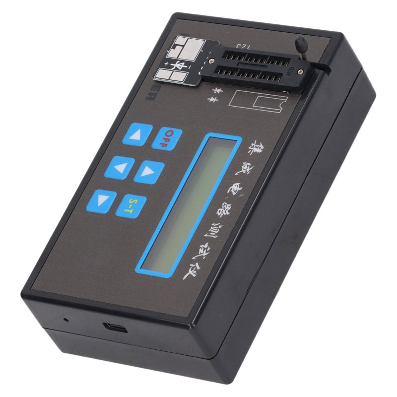 Handheld LED Screen Display IC Tester Rechargeable Transistor Diode Triode Integrated Circuit Tester - Image 2