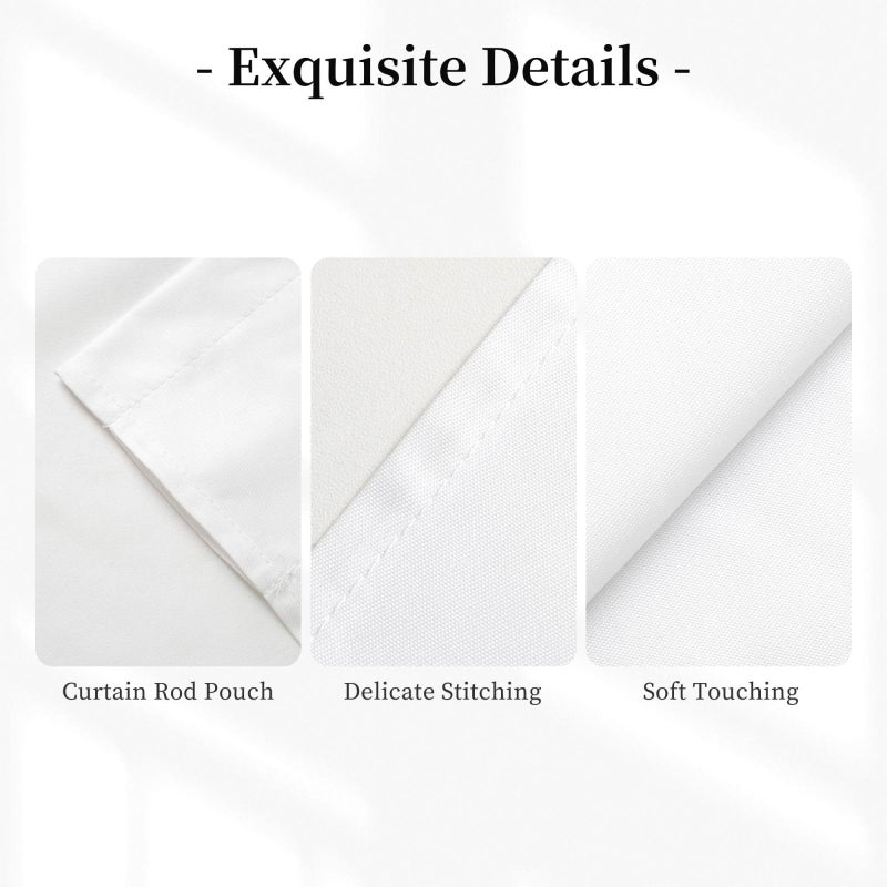 Worltoldb Spring Floral Bird Curtain Valance Short Rod Pocket Window Treatment for Living Room Bedroom Kitchen Bathroom 1 Panel 54" W x 18" L - Image 5