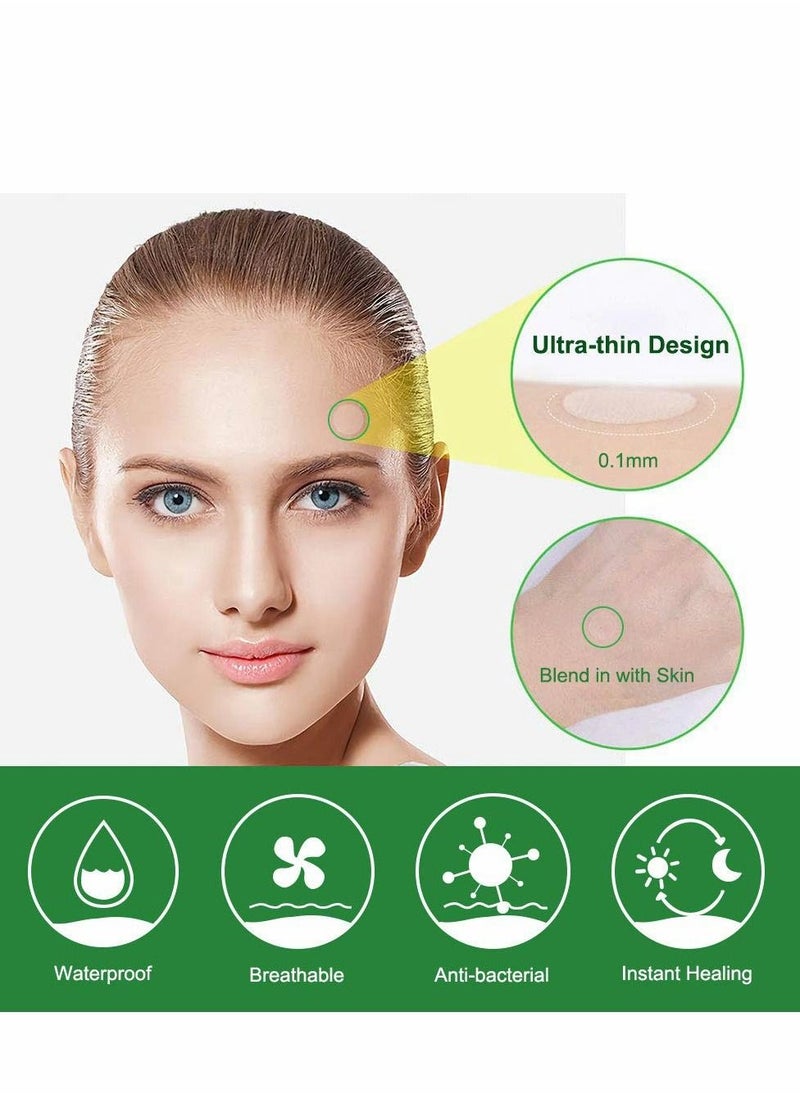 SYOSI Acne Pimple Patches Acne Spot Treatments Hydrocolloid Patches, Acne Treatment Acne Care, Drug-free Non-drying, Invisible Spot & Blemish Acne Stickers 120 Patches  - Image 3