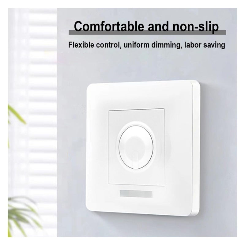 Ap M401 12 Key Infrared PWM 86 Panel Controller DC5 24V LED Strip Stepless Dimming Timer Manual Knob - Image 4