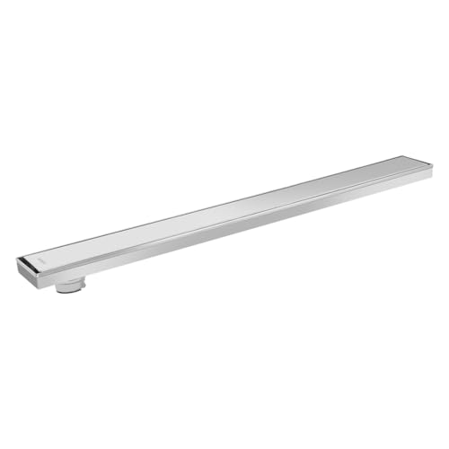 Johnson Bathrooms Johnson Altis 4x24 inches Rectangle Shower Drain Channel | SS304 Grade Vertical Water Drain Channel| Floor Drain for Bathroom with Cockroach Trap | 2 Year Warranty (T3391C2- Stainless Steel) - Image 1