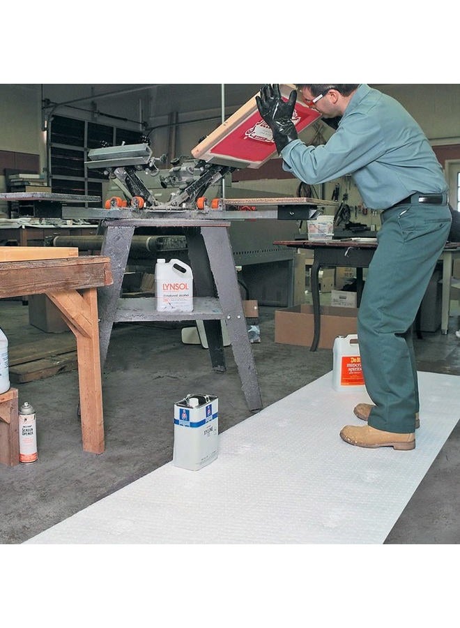 PIG New Pig Oil-Only Absorbent Mat Roll, 16-Gal Absorbency, Mediumweight, Absorbs Oil-Based Liquids, Repels Water, 150' L x 15" W, White (1 Roll), MAT446 - Image 5