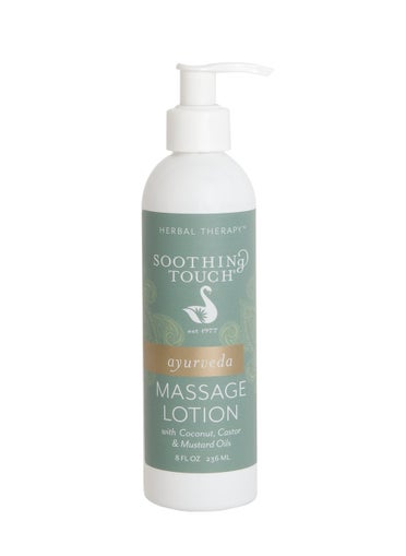 Soothing Touch Soothing Touch Ayurveda Massage Lotion, Unscented, 8 Ounce 