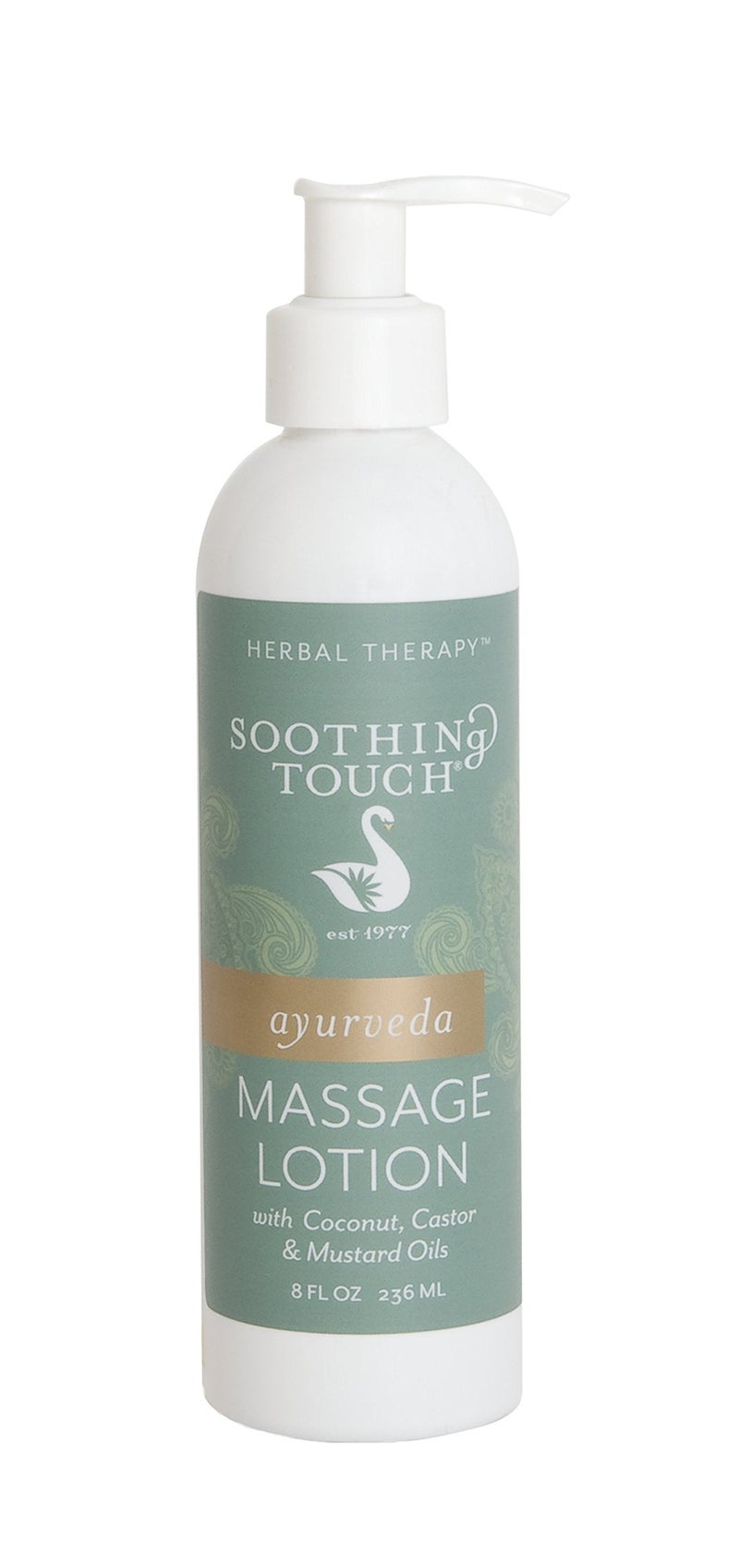 Soothing Touch Soothing Touch Ayurveda Massage Lotion, Unscented, 8 Ounce 