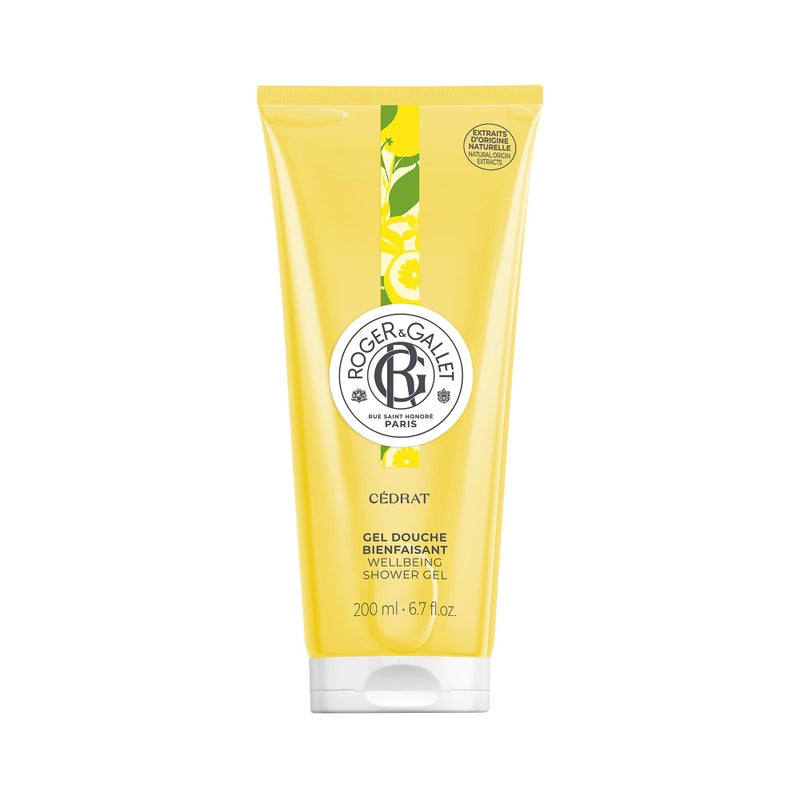 ROGER & GALLET | Body Wash & Shower Gel for Women | Cédrat - Citron 6.7 Oz - Image 1