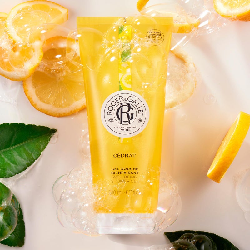 ROGER & GALLET | Body Wash & Shower Gel for Women | Cédrat - Citron 6.7 Oz - Image 2