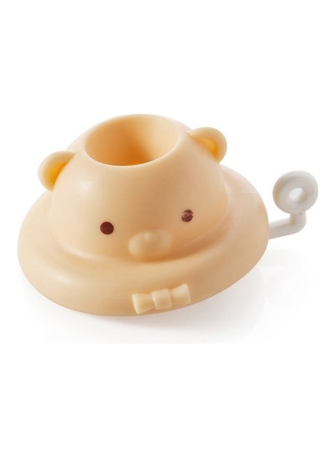 NIBEMINENT 360 Degree Rotating Cartoon Water Faucet Beige 6.5x6.5x3cm 