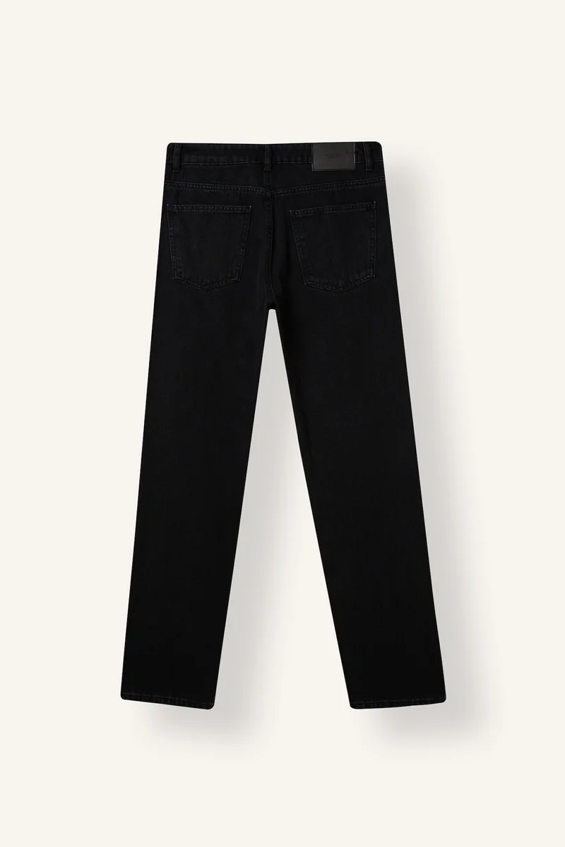 Defacto Straight Fit Regular Hem Trousers