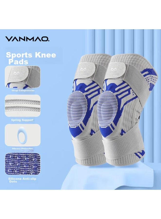 Yanmao Basketball Knee Pads For Men And Women, Anti-collision, For Running, Squats, Hiking, Outdoor Trekking, Climbing, Specialized For Badminton, Size M, Single Piece - Image 1