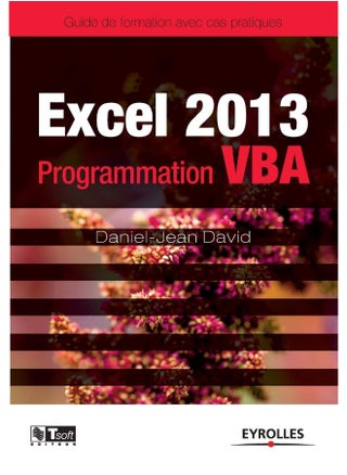 Excel 2013 - Programmation VBA - pzsku/Z17689BFAB3F8CC111B21Z/45/1748329274/7f57ebfa-0e25-4115-968a-9c51e3060530