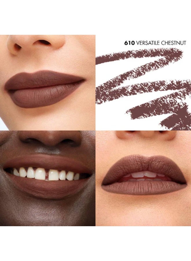 MAKE UP FOR EVER Artist Color Pencil: Eye, Lip & Brow Pencil,610 Versatile Chestnut, 1.41g - Image 2