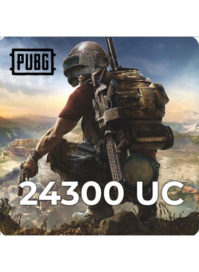 Global PUBG Mobile Digital Code Gift Card - 24300 UC